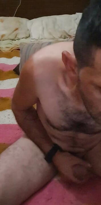 Guy in have masturbating