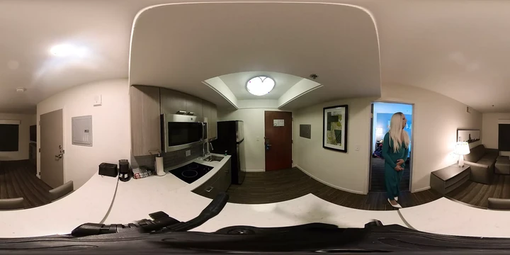 Crossdresser Bailey Wilde Jerking Off in Apartment VR