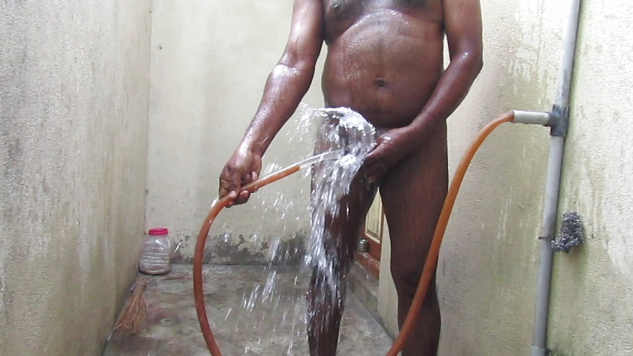 Soft and Hard in the Shower Bathing - a Clean Cock Is a Happy Cock