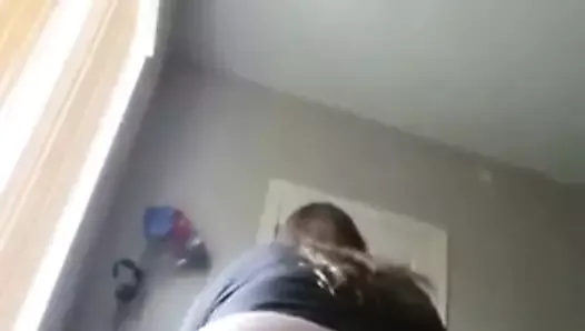 BBW pillow humping with toy