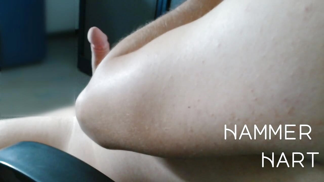Wanking & Cumming - View From Behind