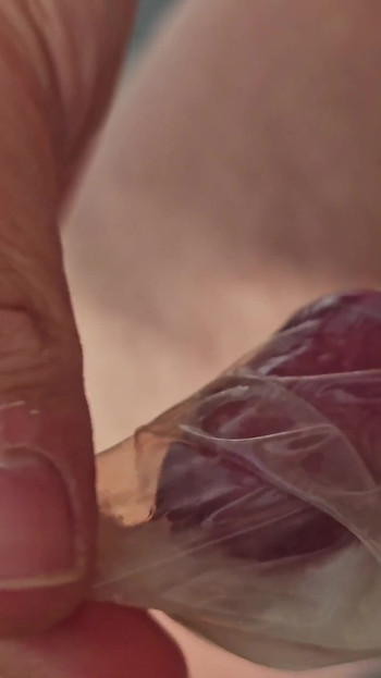 Memorable moment from "User request - Fill condoms with sperm"