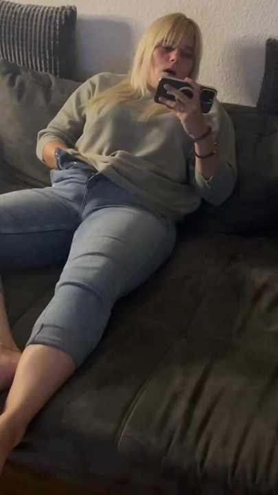 Masturbation Couch Porn Watch Multiple Orgasms Intense Getting Wet Pussy Blonde Solo Trembling Twitch Moaning Wet | Clip 1