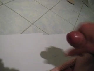 my cumshot in slow motion