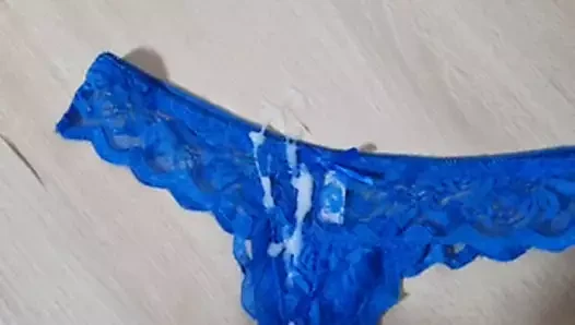 Austrian porn video – Cum on Girls Blue Panties