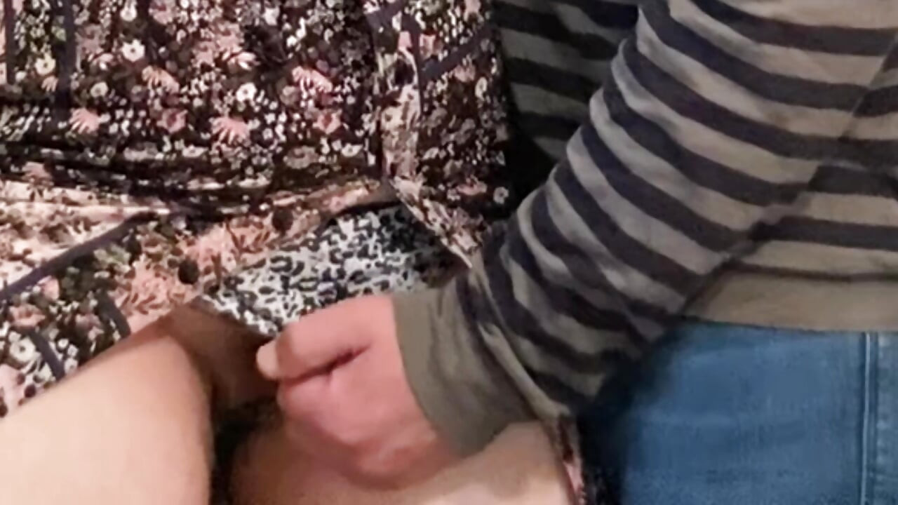 This Stranger's Fingers Rubbed my Pussy Under  Skirt