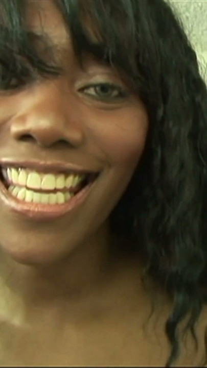 Black babe Nyomi Banxxx Gets Her Pussy Pounded by a White | Clip 1