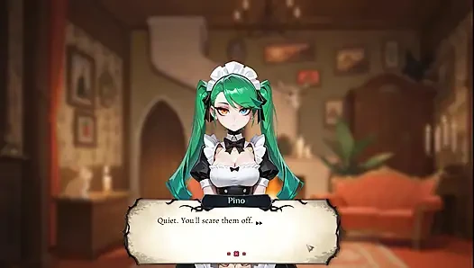 Hotel Tales Magic HENTAI Game Ep.1 Sexy GHOST flash her TITS to get me a HUGE BONER !