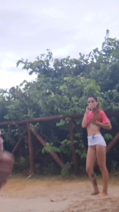 Unforgettable moment from "Risky handjob for a woman who passed in public!"