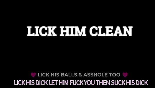 AUDIO ONLY - Seien Sie vorbereitet und motiviert, arsch-zu-mund-BJS zu spielen