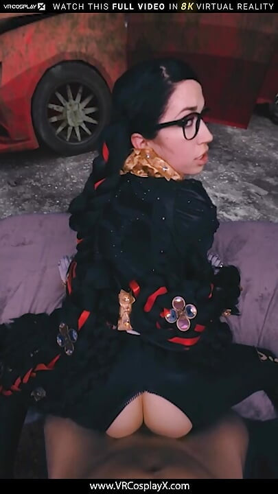 Vrcosplayx Es hora de ser travieso con Alex Coal como Bayonetta - parte 3
