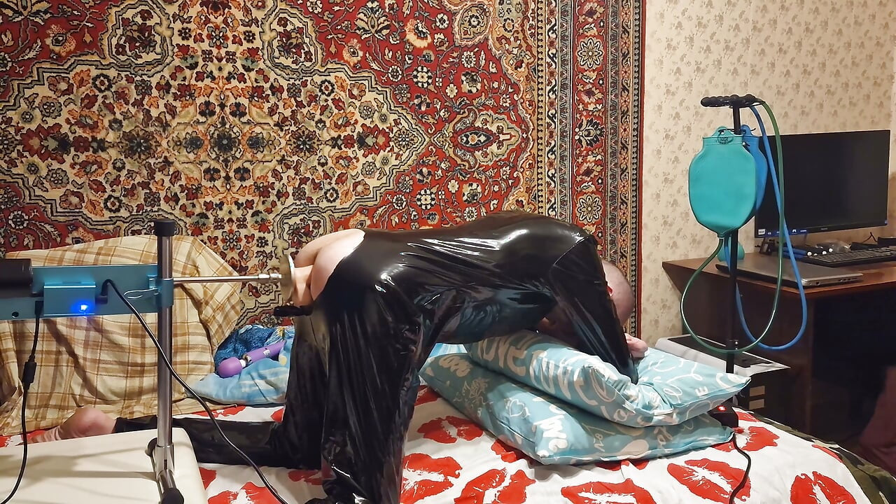 Femboy amateur Hard fuck ass hole fuck machine homemade