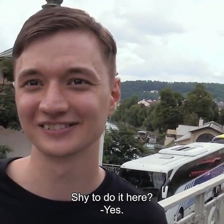 A Handsome Tourist from Poland Bumped Into Me the Other Day and Worshiped My Dick for Pay