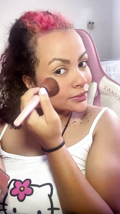 Getting Ready for Cosplay Con - Varesa Genshin Impact