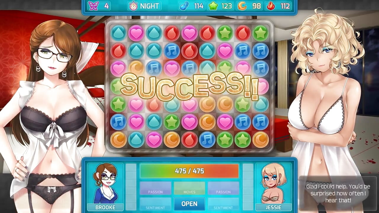 Huniepop 2 - Double Date - Part 8 Girl Lesbian Babes by Loveskysan
