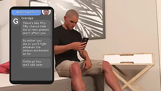 Şeytan tarafından tapılıyor #2 - animasyonlu seks oyunu - kaslı ateşli kızla telefon seksi zamanlar