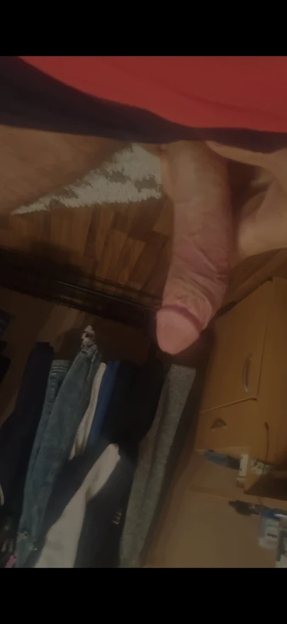 Min stora kuk runkar
