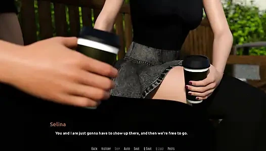 Bir rock yıldızı ol: azgın kız açık havada büyük yarağı gırtlağına kadar alıyor.