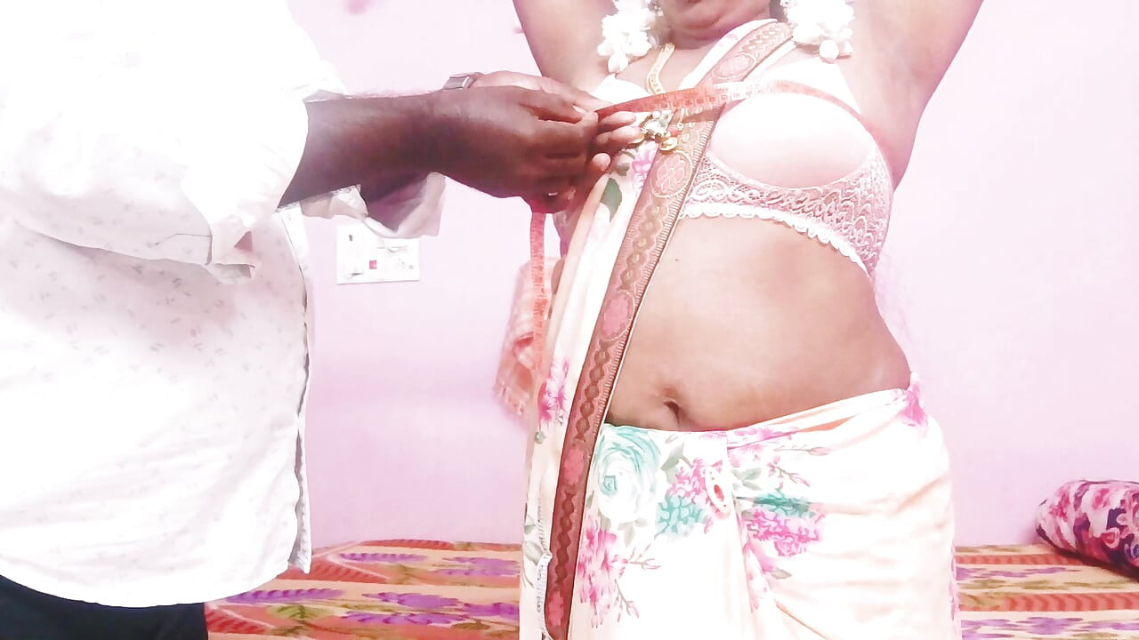Indian Beautiful Saree Bhabi Fucking Tailor, Telugu Dirty Talks. Tailor Sex.