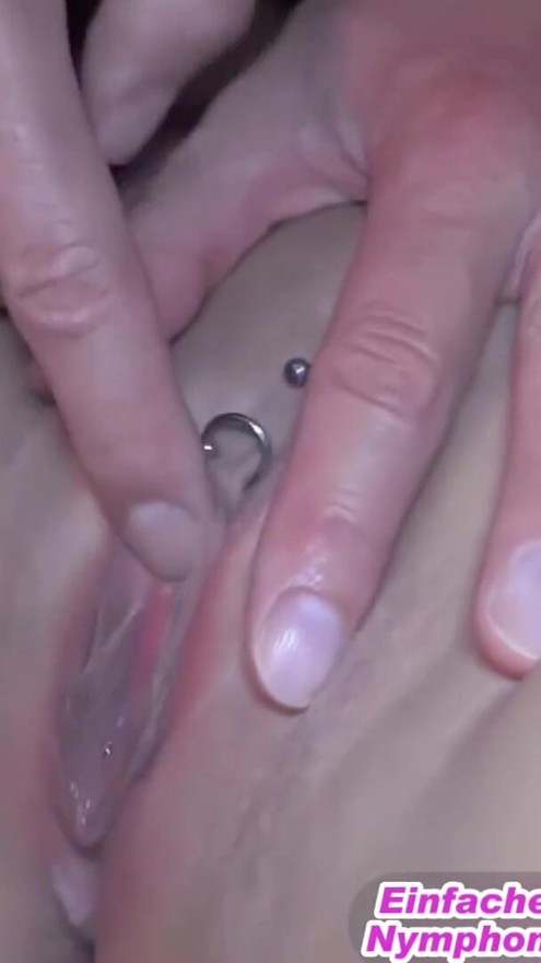 German amateur sex party with two teens who swallow | Clip 2
