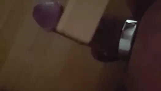 Kalın horoz için kendini cezalandırma.