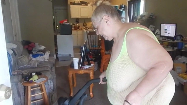 cleaning in sexy green
