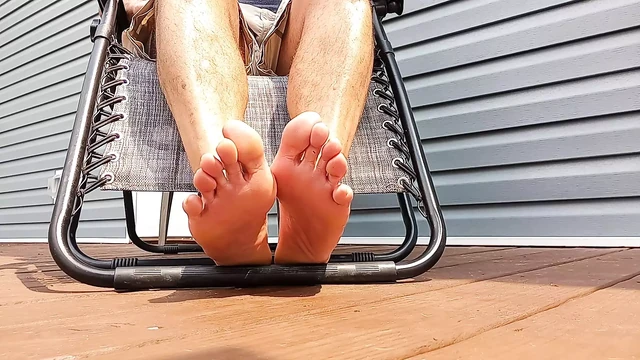 What do you think of my soft male feet