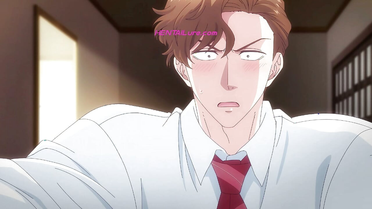 Dominant boy pounds lover in doggy & showers his open tight ass - Gay Anime