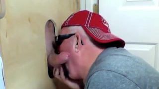 Gloryhole Newbie Is Hooked On The Feeling