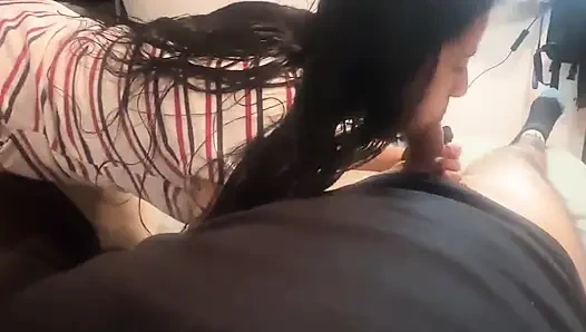 Beautiful Young Girl Comes to My House and Pays Me This Way, We Fuck All Night