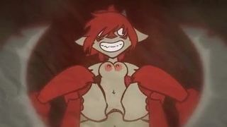 Grinsen und mahlen. pelzige Hentai-Animation von skashi95