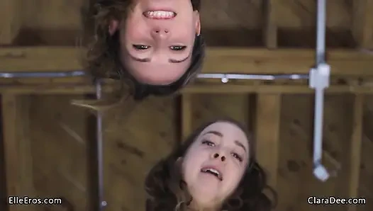 Oda arkadaşları seni götten sikişerek üçlü grup seks için kandırıyor - elle eros clara dee bakış açısı