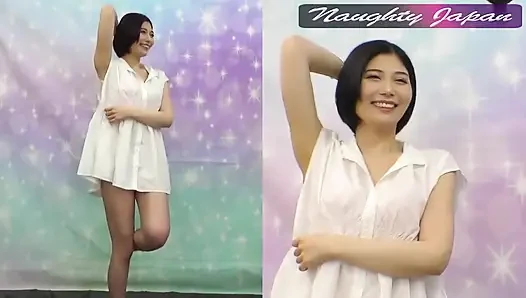 Pemotretan rumah Frilly Cosplay, pamer celana dalam amatir dan festival bust musim semi blossom