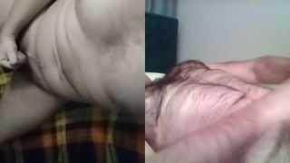 Sexy hot wank session with amazing sexy daddy