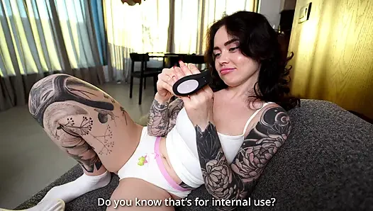 I Controlled My Sexy Stepsister’s Toy Before Taking Her Virginity