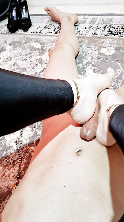 Hardcore BDSM Foot Worship Intense Humiliation Footjob & Cum on Feet