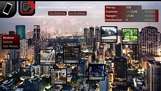 Coed Conquest-Huge cock anal sex