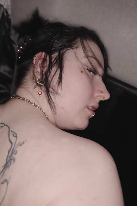 Picked up a Goth Girl - Fucked Her Throat and Her Ass