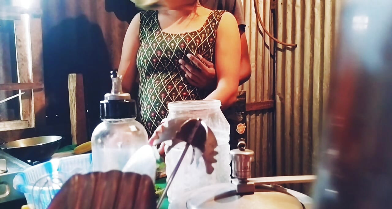 Full Enjoyment in kitchen room with my hot bhabi.