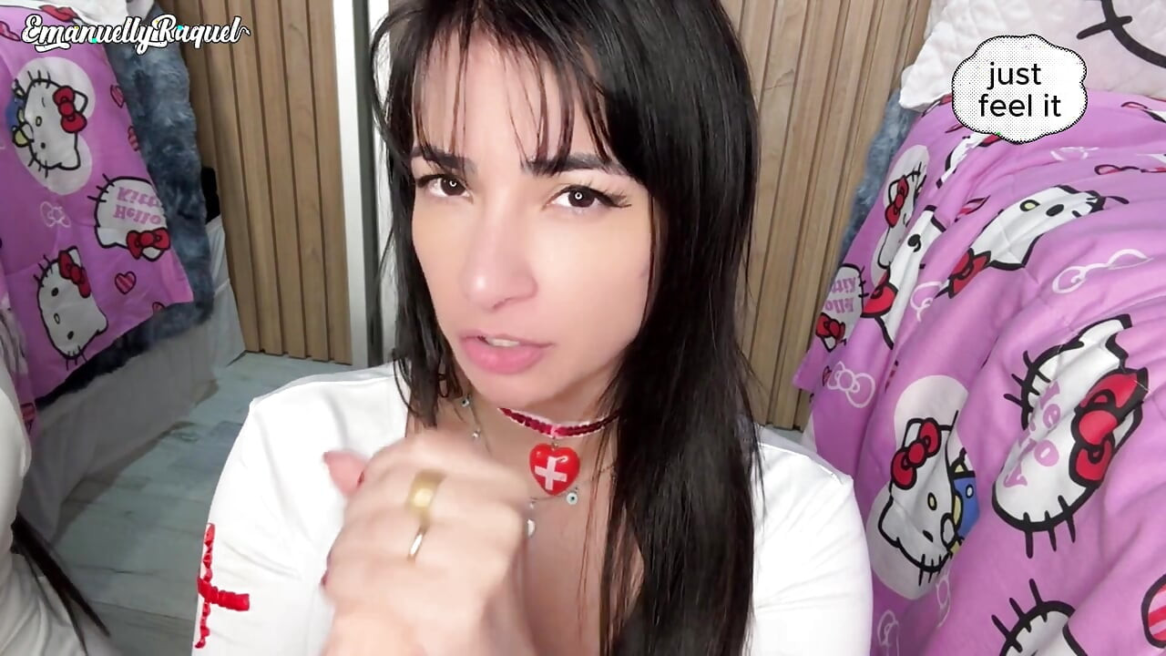 Roleplay Sexy Nurse Blowjob Therapy Cum Shower Bukkake
