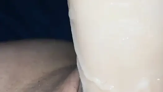 Dildo-creampie