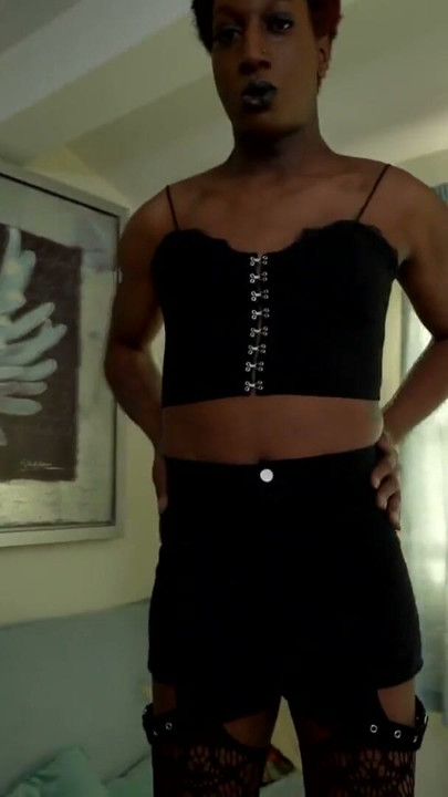 BLACK-TGIRLS: Introducing Jayde Fox | Clip 1