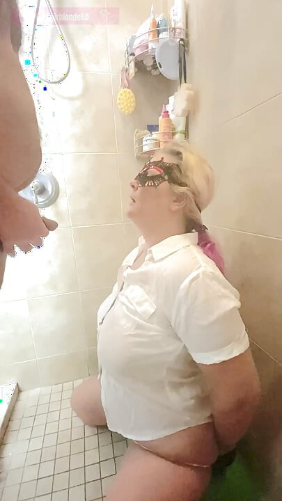 Sexy onderdanig beplast
