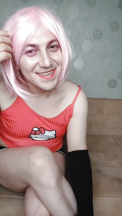 Cute Shorts Cowgirl Sissy Smooth Legs Big Booty
