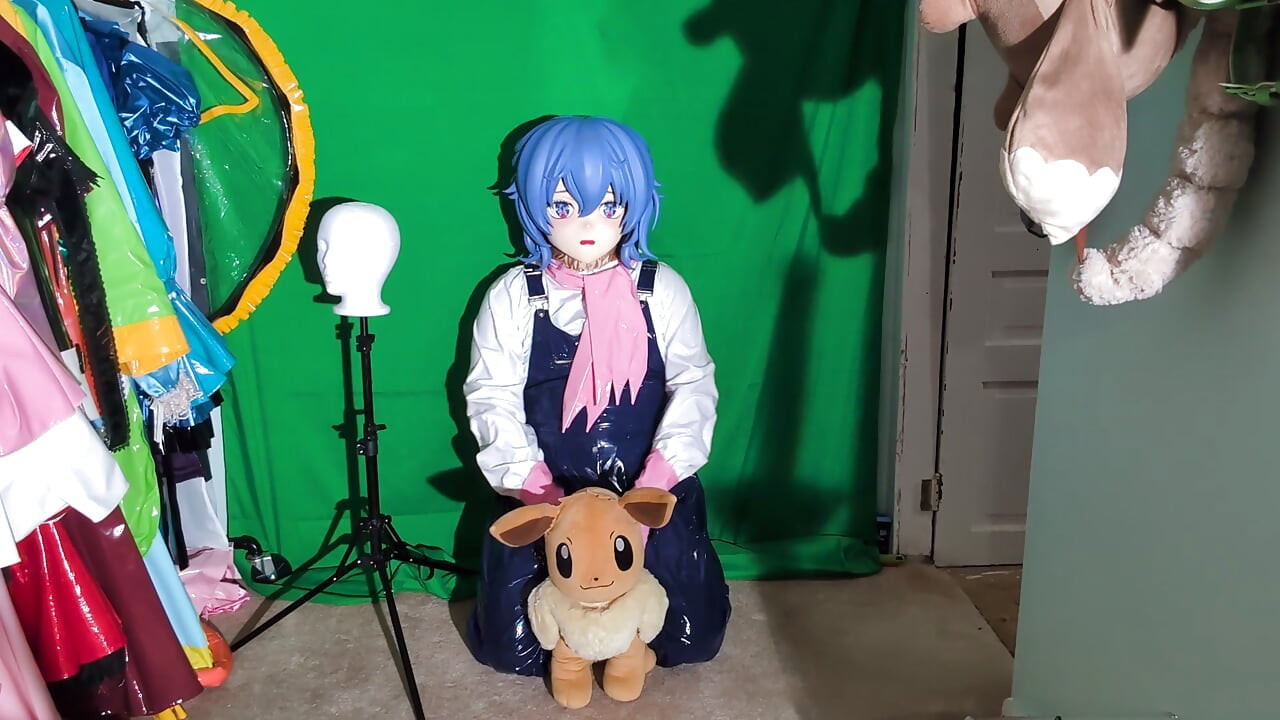 PVC 着ぐるみ 园艺师装扮 振动棒玩法
