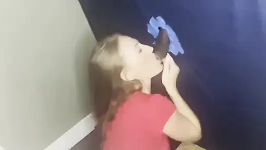 Watch Me Get Impregnated by a BBC Through a Glory Hole