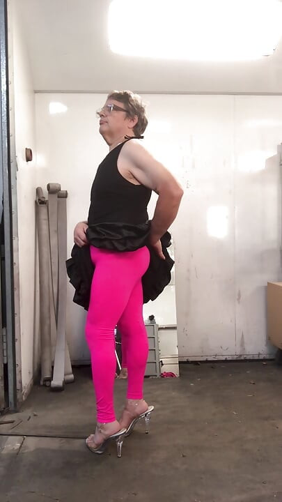 Heta rosa leggings!!