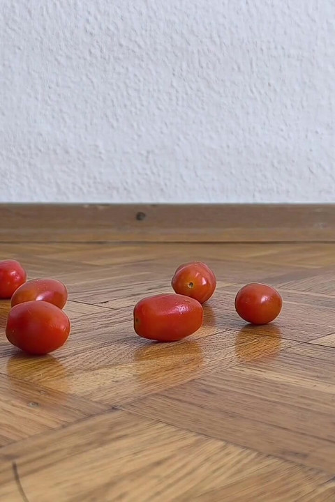 Huge Legs Vs. Cherry Tomatoes