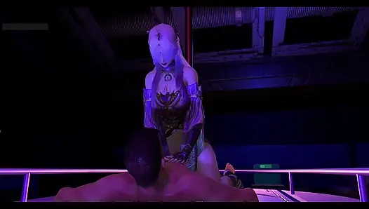 Şehvetin sanal pikselleri: tanrıça uyanıyor- 3 boyutlu animasyon hentai