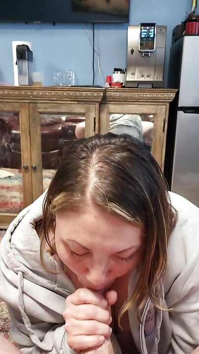 Works so hard for the cum beautiful passionate sexy milf loves cum and cumming cums again and again sucking his cock so good